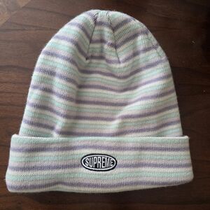Supreme Multi Stripe Beanie (FW22)